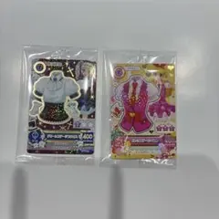 アイカツカード 未開封　復刻版 星宮いちご・藤堂ユリカ 2枚　セブンイレブン