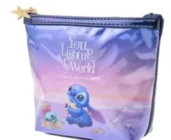 【店頭完売品】ディズニーストア限定 スティッチ＆スクランプ ポーチのサムネイル