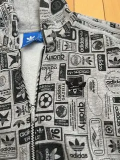 adidas originals グレープリント パーカー