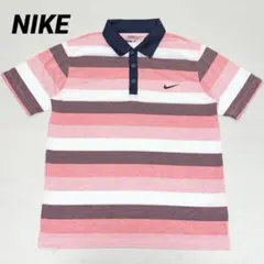 【極美品】ナイキゴルフ ゴルフウェア ポロシャツ 半袖 メンズ ウェア XL
