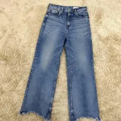upper hights THE TAYLOR ハイウエストフレアデニムパンツ
