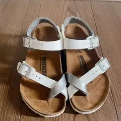 BIRKENSTOCK サンダル マヤリ　ホワイト シルバー　17cmのサムネイル