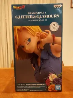ドラゴンボール　人造人間18号　フィギュア　グリッター　グラマラス