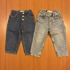 【2着セット】zara　デニム　3Y/98cm