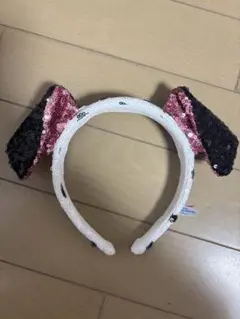 ディズニー　スパンコール耳カチューシャ　101匹わんちゃん