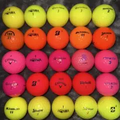 即日発送☆ゴルフボール25球 美品☆格安