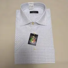 新品未使用　Franco Collezioni 半袖ドレスシャツ 41-49.5