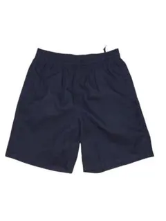 BEAMS ショートパンツ ブラック ポリエステル66%レーヨン34%のサムネイル