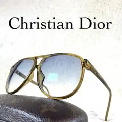 美品　70sChristian Dior　オーストラリア製　2269A　ブルー
