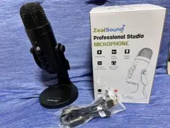 [美品]ZealSound コンデンサーマイク 本体 スタンド付きのサムネイル
