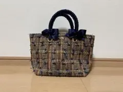 【lecreative】リボン付きハンドバッグ