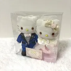 ハローキティ＆ダニエル ウェディング ペアドール ぬいぐるみ 結婚式