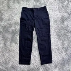 【ユニクロ】EZYアンクルパンツ ストレッチデニム テーパードパンツ 股下61