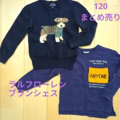 Polo Ralph Lauren 犬刺繍 セーター ブランシェス　薄手ニット