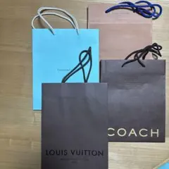 ブランド品 紙袋4枚セット