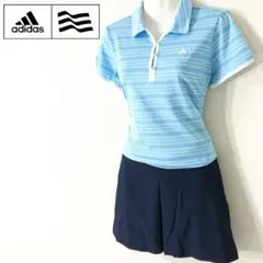 【美品！Lサイズ！】adidasGOLFセットアップゴルフウェア！