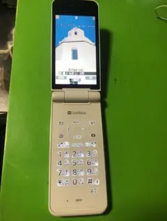 SoftBank 301P ホワイト 携帯電話本体 ガラケー