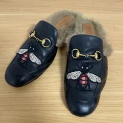 Gucci プリンスタウン　ローファースリッパ　ブラウン　9表記 Gucci グッチ プリンスタウン ローファー スリッパ ブラウン 9表記