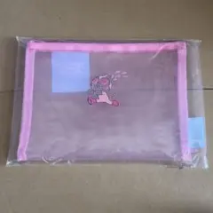 アンパンマンミュージアム　メッシュポーチ　しょくぱんまんさまー ドキンちゃん