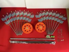 2m以下の鯉のぼりセット用の金矢車の部分のみ 単品 回転球付 新品 送料込み 2m以下の鯉のぼりセット用の金矢車の部分のみ 単品 回転球付 新品 送料