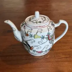 古伊万里 金彩色絵花鳥図 水差し ポット 茶道具 茶器 急須 金継ぎ 時代物 古伊万里 金彩色絵花鳥図 水差し ポット 茶道具 茶器 急須 金継ぎ