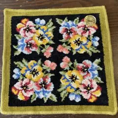 FEILER 花柄タオルハンカチ 約25cm