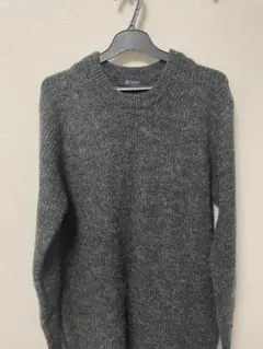 ナノユニバース グレー ニットセーター M