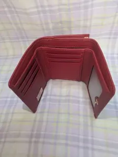 未使用 　Vivienne Westwood バーガンディ 三つ折り財布