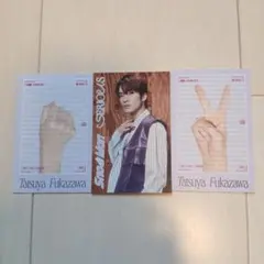 Snowman深澤、SERIOUSのじゃんけんカードです。