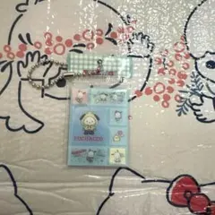 サンリオ　タイルシールミニチュアチャーム