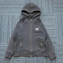00s OLD RUSTY Zip-up hoodie Old Sulf Y2K