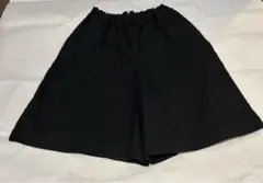 ユニクロ 黒のキュロット 120