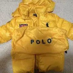 値下げ交渉可能POLO ラルフローレン　フード付きダウンコート キッズ