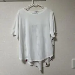 GLOBAL WORK 半袖Tシャツ L 花柄のサムネイル
