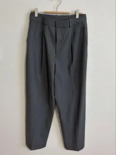 【UNIQLO】タックワイドパンツ　Ｌ丈長め