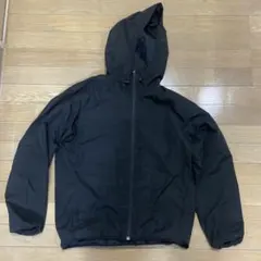 GUブラック フード付き ナイロン