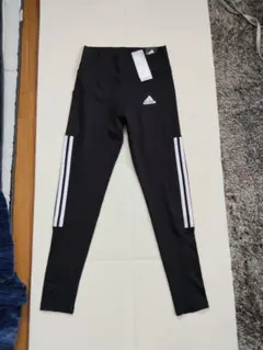 adidas 3ストライプス レギンス ブラック （日本サイズＬ相当）