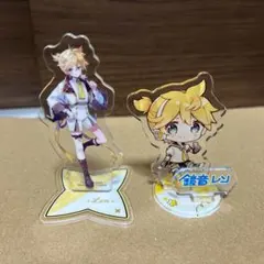 鏡音レン アクリルスタンド2点セット