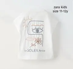 ザラキッズ　zarakids ノースリーブ　Tシャツ　ガールズ　刺繍のサムネイル
