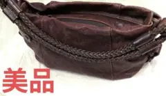 ⭐️美品⭐️gentenゲンテン　ハンドバッグ　レザー　ダークブラウン　レア‼️