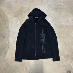 00s archive ジップパーカー　ドクロ　グランジ　y2k パンク　平成