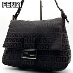 FENDI フェンディ マンマバケット ズッキーノ ワンショルダー ブラック