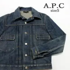 MY0729□A.P.C□アーペーセー デニムジャケット サイズS ユニセックス 