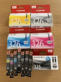 Canon PIXUS 純正インクカートリッジ 325 326 6色マルチセット - メルカリ