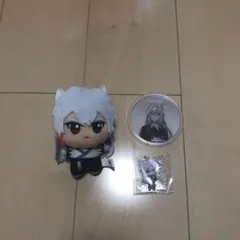 カラフルピーチどぬくぬいぐるみ・缶バッジ・アクリルキーホルダーセット