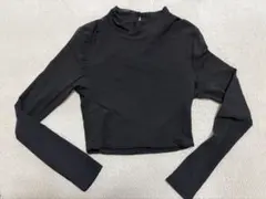 princess pollyブラック 長袖 トップス シースルー