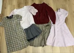レディース服 6点まとめ売り 量産型 フレンチガーリー 大人可愛い ワンピース