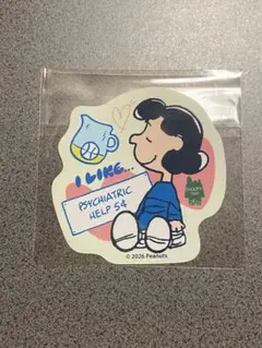 PEANUTS スヌーピータウンショップ ステッカー ルーシー