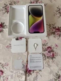 iPhone14 空箱(ピンあり、Appleステッカー付き)