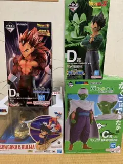 フィギュアーツZERO 孫悟空＆ブルマ　ベジータ　ゼノ　マジュニア